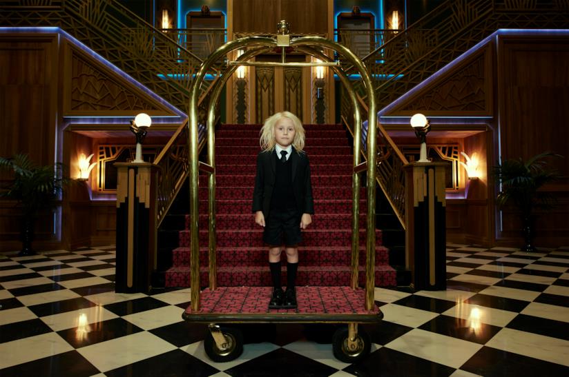 American Horror Story Hotel, uno dei terrificanti poster di lancio L'orrore e l'incubo nell'Hotel di American Horror Story di Ryan Murphy,