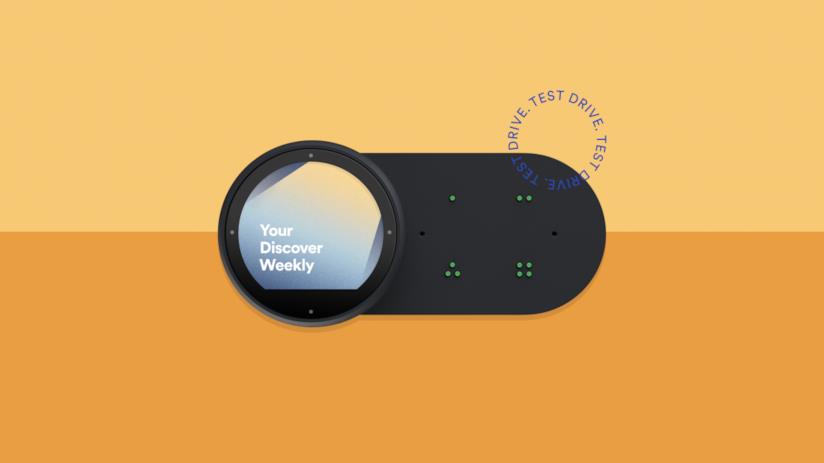 Spotify ha creato un music player per auto, ma non per lanciarlo sul mercato Immagine stampa di Car Thing di Spotify
