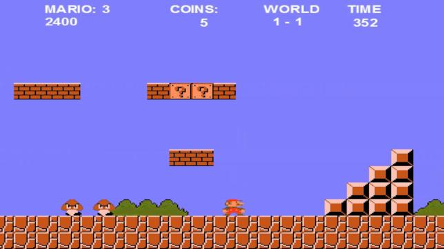 Il videogioco Super Mario Bros