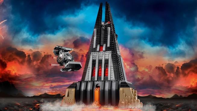 Il castello di Darth Vader in chiave LEGO è incredibile! Il castello di Darth Vader di Star Wars in chiave LEGO
