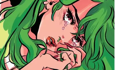 La cover del fumetto Snotgirl vol.1 La cover del fumetto Snotgirl di Bryan Lee O'Malley