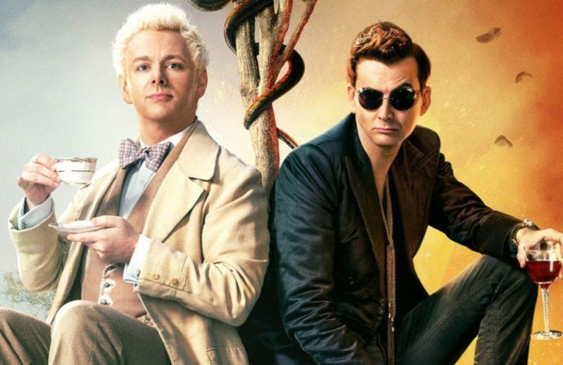 Good Omens: Michael Sheen e David Tennant Good Omens: la miniserie