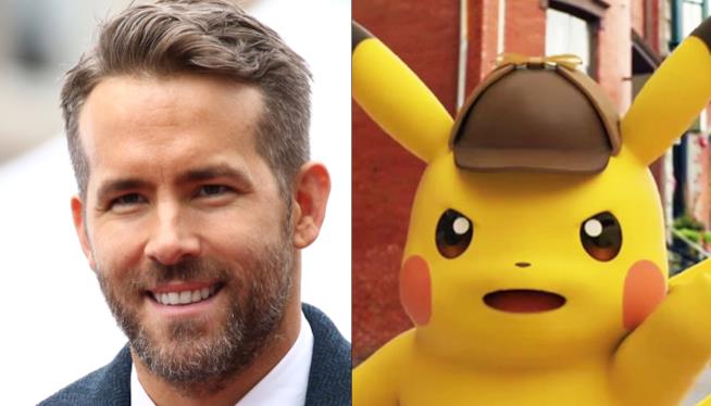 Ryan Reynolds nel cast di Detective Pikachu Ryan Reynolds nel cast di Detective Pikachu