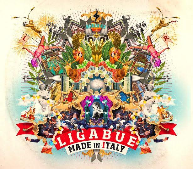 La cover di Made in Italy La copertina di Made in Italy, il nuovo album di Luciano Ligabue