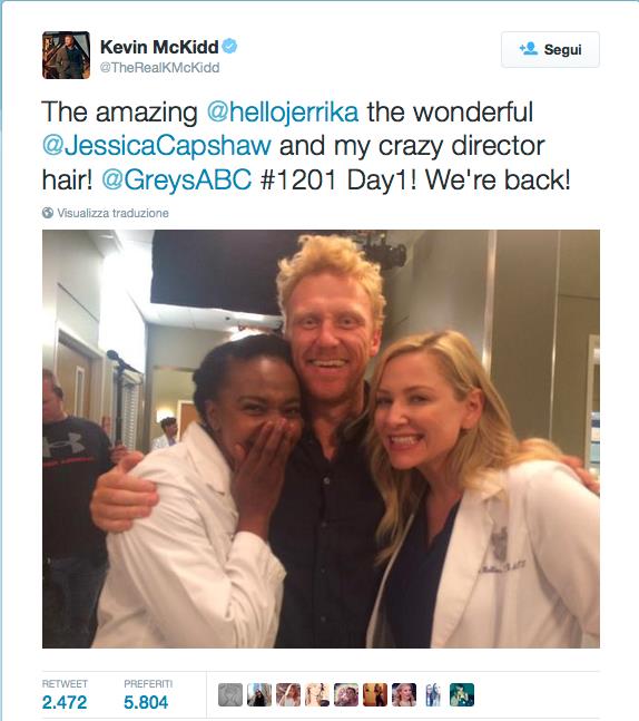Grey’s Anatomy 12 comincerà con uno “Sledgehammer” (colpo potente) - 4