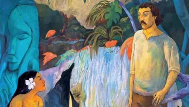 La cover del fumetto Gauguin La copertina del fumetto dedicato a Gauguin