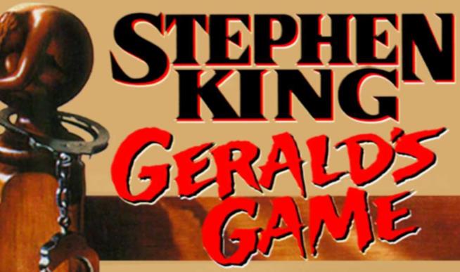 Il gioco di Gerald: la cover del libro in lingua originale La copertina originale de Il gioco di Gerald di Stephen King
