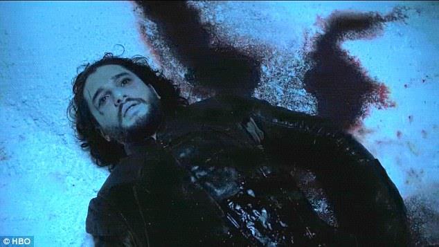 Jon Snow morto... Un'immagine di Game of Thrones