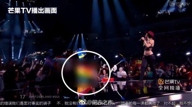 Mango TV oscura la bandiera arcobaleno Mango TV oscura la bandiera LGBTQ+