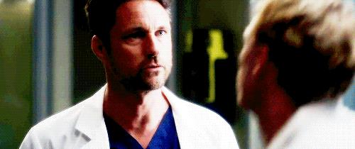 Una delle liti tra Owen e Nathan in Grey's Anatomy 12 Martin Henderson e Kevin McKidd sono Nathan e Owen in Grey's Anatomy 12