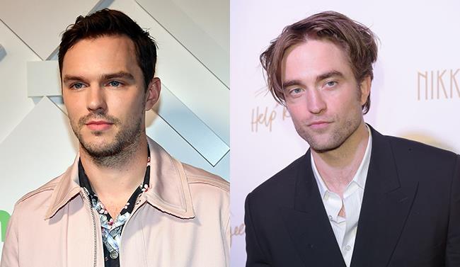 The Batman: Robert Pattinson e Nicholas Hoult agli screen test Un primo piano di Nicholas Hoult