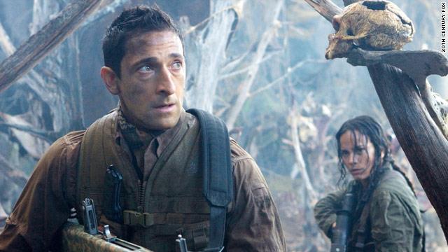 Adrien Brody in Predator del 1987 Adrien Brody cerca di sopravvivere a Predator