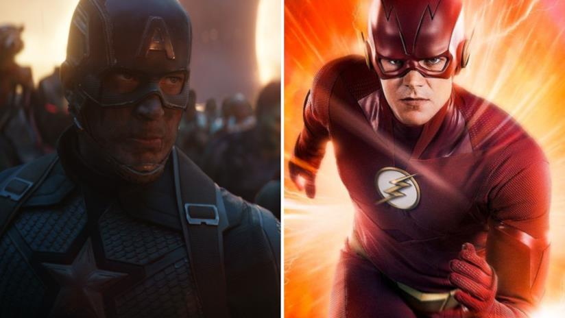Ecco tutte le nomination 2019 dei Teen Choice Award relative a cinema e televisione A sinistra Capitan America e a destra Flash della serie TV omonima