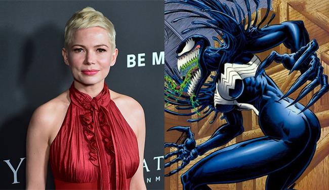 Michelle Williams ci parla del suo ruolo in Venom Michelle Williams sul red carpet