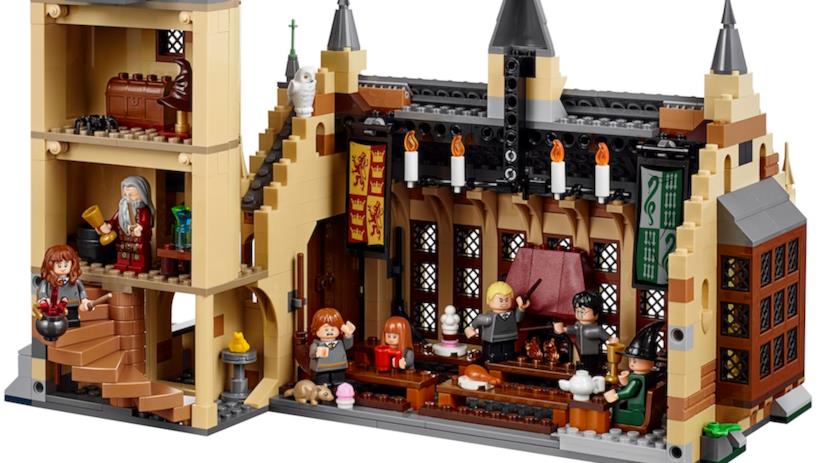 La magia del castello di Hogwarts di LEGO L'interno del castello di Hogwarts di LEGO