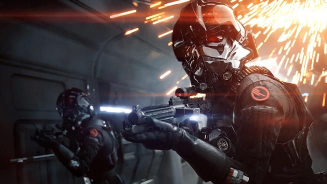 Star Wars Battlefront 2, la campagna single player protagonista del nuovo trailer Iden Versio combatte in Star Wars Battlefront 2