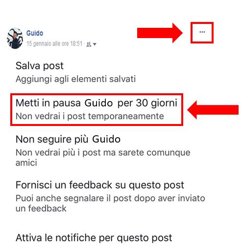 Mettere in pausa un profilo, un gruppo o una Pagina Facebbok per 30 giorni Tutorial che mostra come mettere in pausa un profilo, un gruppo o una Pagina Facebbok per 30 giorni