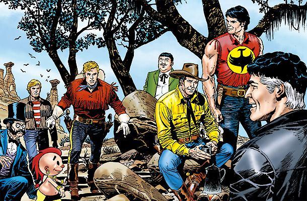 I personaggi più famosi della casa editrice Sergio Bonelli Zagor, Tex, Mister No e tutti gli altri personaggi di Sergio Bonelli