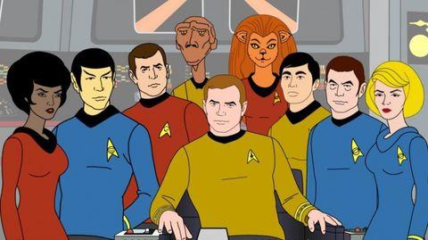 La nuova serie animata Star Trek:Lower Deck sarà scritta da Mike McMahan, autore di RIck & Morty Immagine tratta dalla serie animata Star Trek del 1974