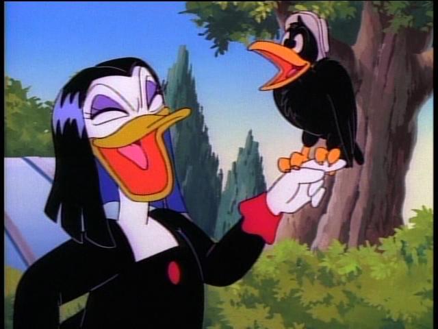Anche su DuckTales la strega Amelia cerca di rubare la Numero 1 Amelia è tra i cattivi principali di DuckTales
