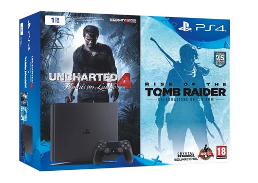 rise of the tomb raider uncharted 4 bundle PS4