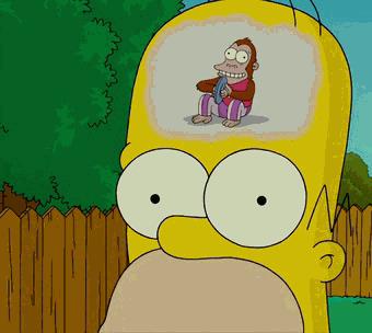 La scimmia nel cervello di Homer Simposon