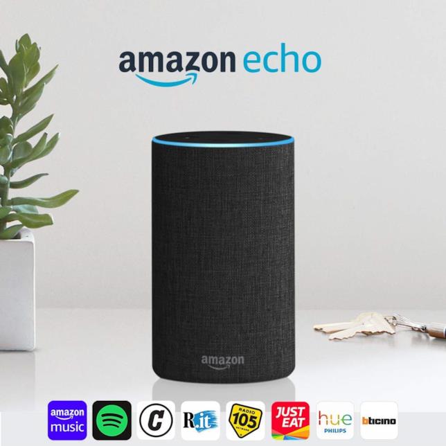 Amazon Echo (2ª generazione) Immagine stampa di Amazon Echo (2ª generazione)