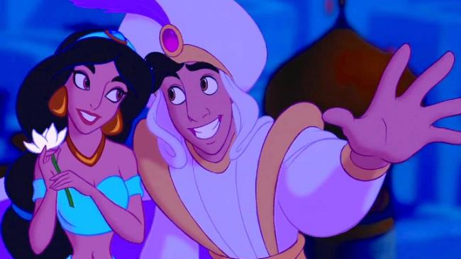 Aladdin, la colonna sonora del classico Disney Aladdin e Jasmine sul tappeto volante