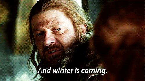 Ned Stark ricorda che l'inverno sta arrivando Un'immagine di Game of Thrones