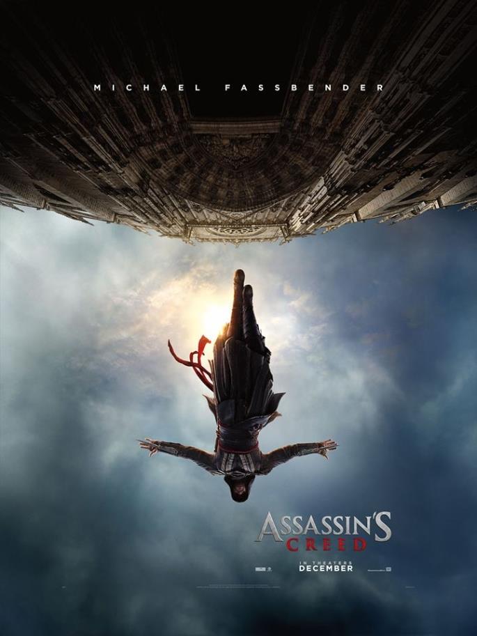 Michael Fassbender, il volo dell'aquila nel poster di Assassin's Creed Michael Fassbender nel poster di Assassin's Creed