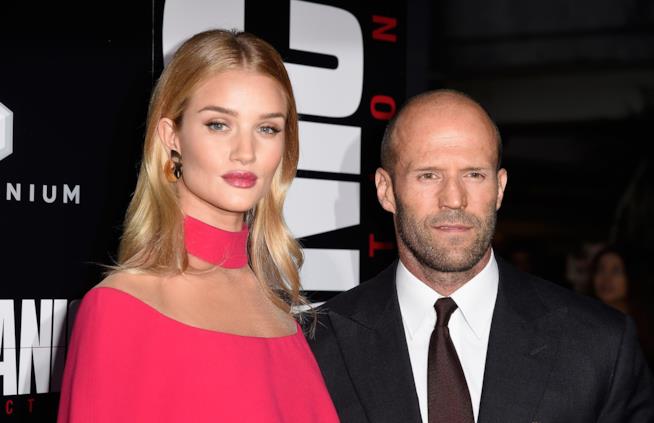 Rosie Huntington-Whiteley è incinta del suo primo figlio Primo piano di Rosie Huntington-Whiteley e Jason Statham