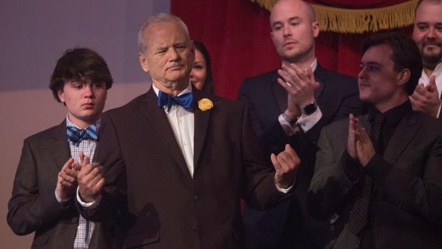 Premio Mark Twain: Bill Murray Bill Murray e la standing ovation