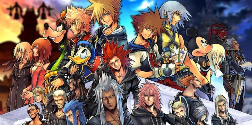 Square Enix avvia un countdown per l'anniversario di Kingdom Hearts Un ritratto di tutti i personaggi principali di Kingdom Hearts
