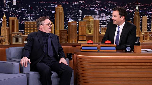 Nathan Lane e Jimmy Fallon Nathan Lane ospite da Jimmy Fallon