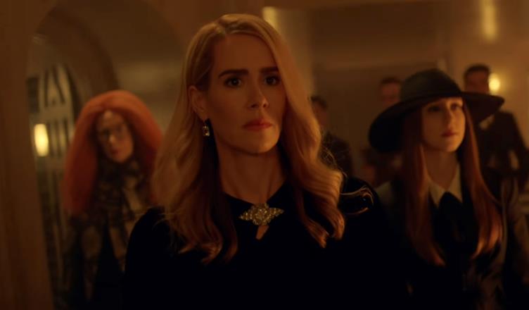 Le streghe di Coven in una scena dal teaser di American Horror Story: Apocalypse American Horror Story: Apocalypse, una scena dal teaser