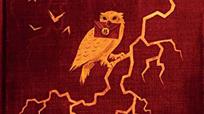 Il nuovo audiolibro di Harry Potter e la Pietra Filosofale Il gufo con la lettera di Hogwarts nel becco