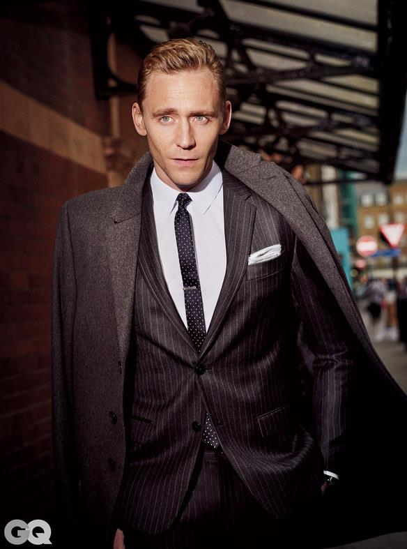 Tom Hiddleston per GQ