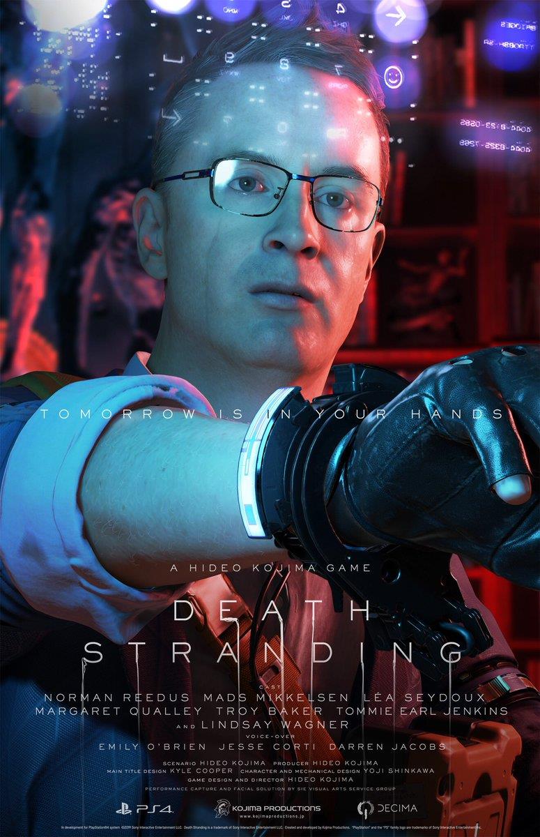 Death Stranding sarà disponibile nei negozi a novembre di quest'anno Nicolas Winding Refn in Death Stranding