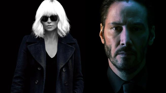 Atomica Bionda, il thriller spy con Charlize Theron Charlize Theron e Keanu Reeves, icone action