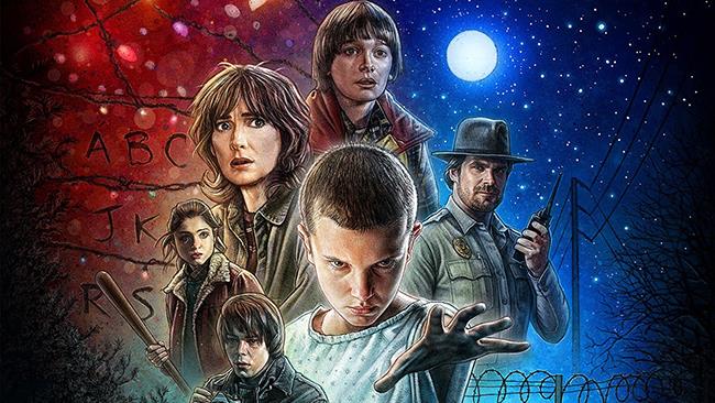 La colonna sonora di Stranger Things Poster della prima stagione di Stranger Things