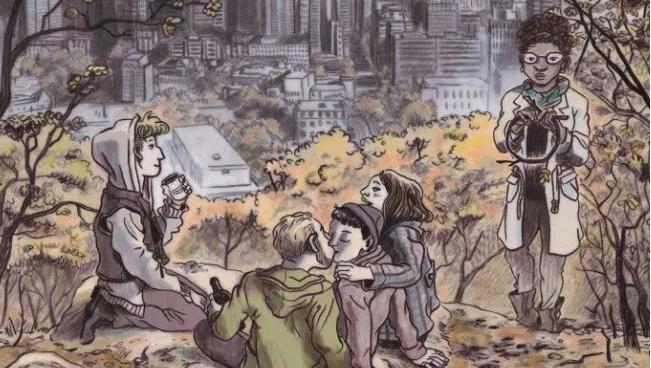 La copertina di Corpi sonori, il fumetto di Julie Maroh La cover della nuova graphic novel di Julie Maroh