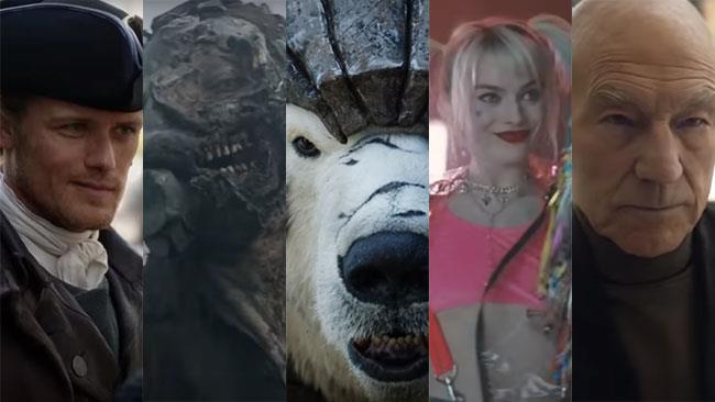 NYCC 2019: tutti i trailer dei film e delle serie TV Scene da Outlander, TWD - Spin-off, Queste oscure materie, Birds of Prey, Star Trek: PIcard