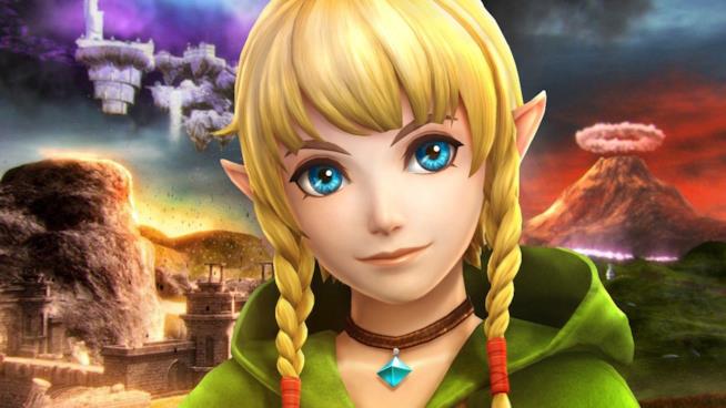 Link donna in The Legend of Zelda per Wii U? Un primo piano di Linkle da Hyrule Warriors