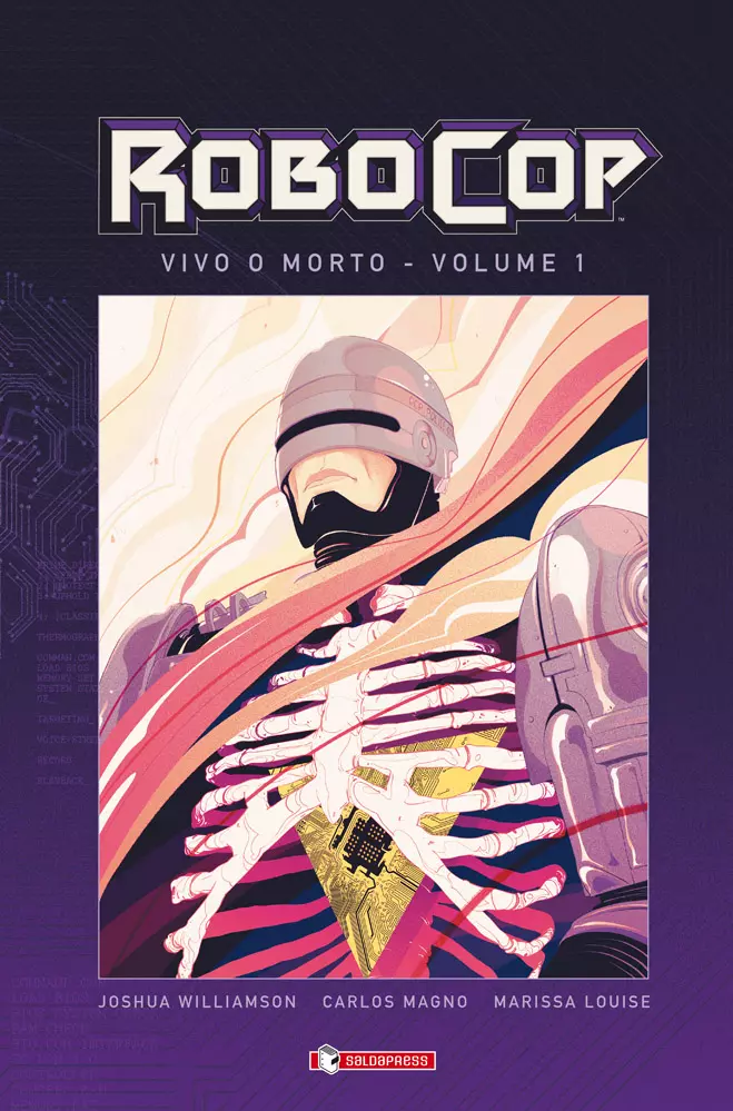 RoboCop torna a fumetti Cover del volume RoboCop #1: Vivo o morto