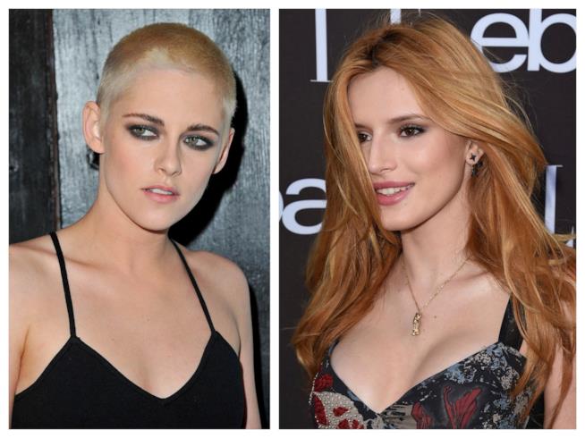 Bella Thorne ha interesse per Kristen Stewart Primo piano di Bella Thorne e Kristen Stewart