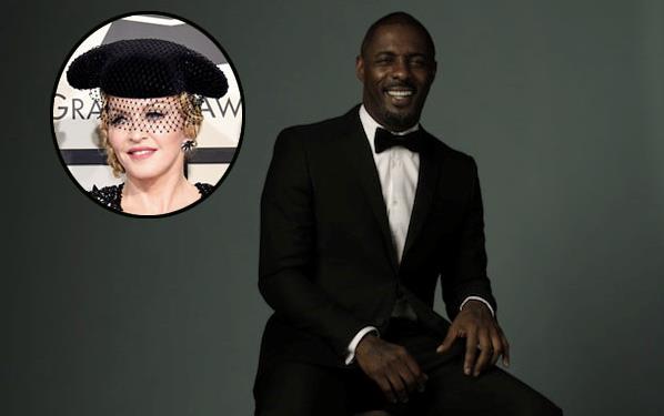 Idris Elba nega la relazione con Madonna Idris Elba in smoking pensa a Madonna