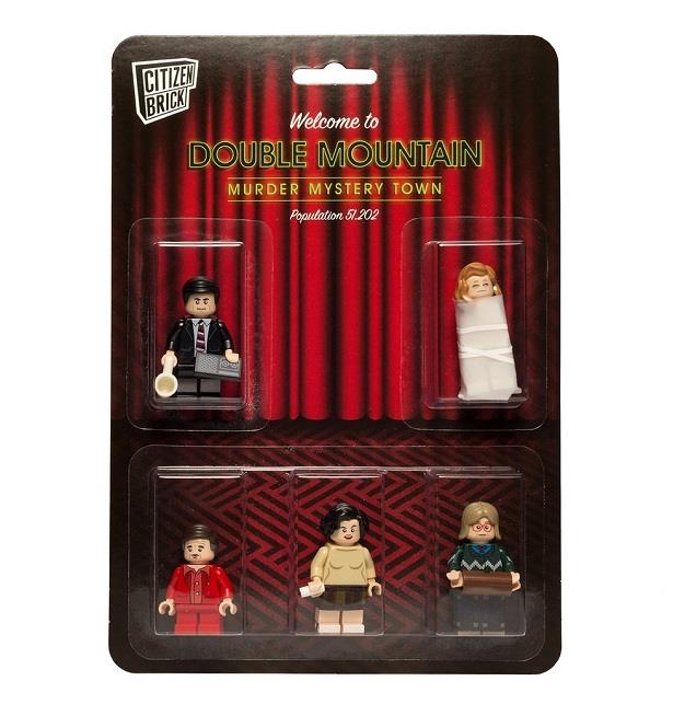 Il set delle 5 mini-figures di Twin Peaks Tutti i personaggi del set di mini-figures di Citizen Brick ispirato a Twin Peaks