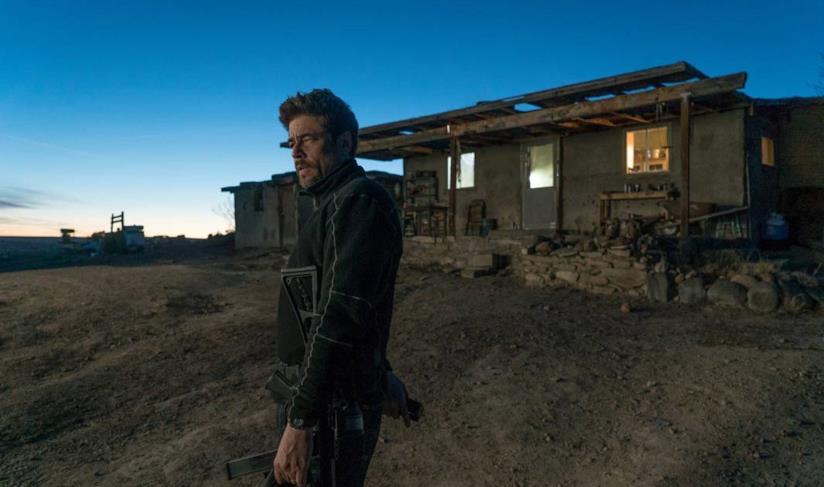 Soldado, arriva al cinema il sequel di Sicario diretto da Stefano Sollima Benicio del Toro in una scena del film