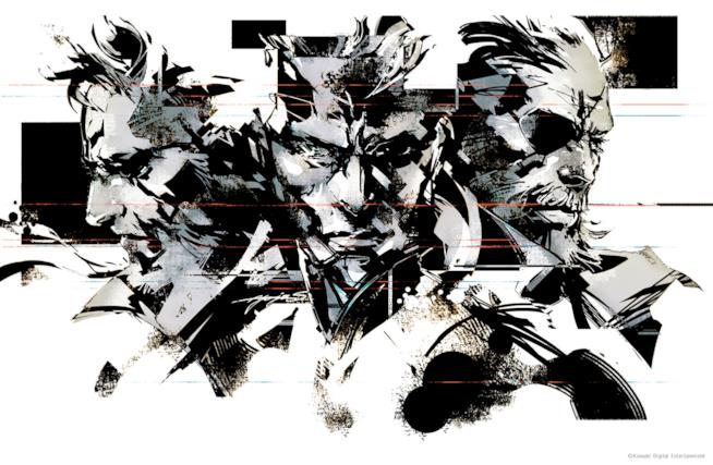 Konami rinnova i marchi di Metal Gear Solid e Metal Gear I protagonisti della serie Metal Gear in un concept art di Yoji Shinkawa