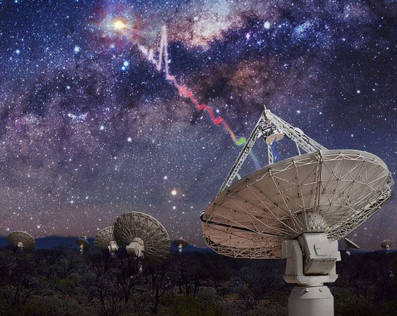 Lampi radio veloci, venti in un solo anno Radiotelescopi Askap intenti a osservare i fast radio bursts
